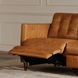 Bridgers Tan Leather 94" Power Reclining Sofa