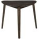 Rex Walnut 35" Guitar Pick Corner Dining Table