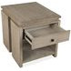 Conrad Stone Harbor Gray Rectangular End Table