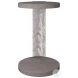 Prado Porcini And Bright Graphite Accent Table