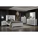Stardust Upholstered Panel Bedroom Set with LED
