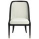 Eave Cream Upholstered Hostess Chair