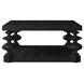 Atrium Black Rectangular Cocktail Table