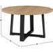 Magnolia Black 54" Round Dining Table
