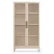Wendover Polished Limestone Display Cabinet
