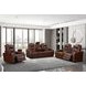 Chester Brown Reclining Living Room Set with USB Charging and LED