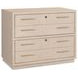Marlowe Polished Limestone Credenza Home Office Set