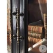Charleston Black And Brown Display Cabinet