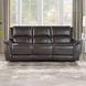 Alexandria Chocolate 91" Power Reclining Sofa