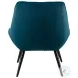 Astrid Green Velvet Accent Chair