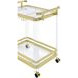 Aerin Gold Server Cart