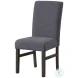 High Line Gray Upholstered Dining Chair Set Of 2