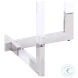 Yasmin Clear And Polished Stainless Steel Lamp Table