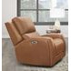 Belmont Lyric Caramel Leather Zero Gravity Power Recliner with USB Charging