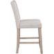Taylor Gray Upholstered Counter Height Chair Set of 2