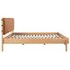 Colby Brown Queen Upholstered Platform Bed