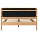 Colby Brown Queen Upholstered Platform Bed