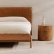 Colby Brown King Upholstered Platform Bed