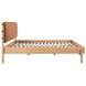 Colby Brown King Upholstered Platform Bed