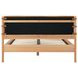 Colby Brown King Upholstered Platform Bed