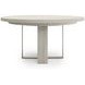 Tempo Beige 80" Round Extendable Dining Table