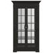 Atrium Black 2 Glass Door Display Cabinet with LED