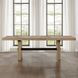 Aubrey Brown 96" Extendable Rectangular Dining Table