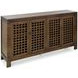 Rio Brown 4 Door Accent Cabinet