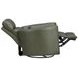 Radius Lyric Sage Leather Swivel Glider Power Recliner with USB Charging