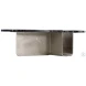 Tegan Black Forest Marble And Shiny Nickel Cocktail Table