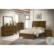 Ballard Walnut Brown Full Sleigh Bed