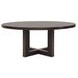 Harbor Drift Burnt Timber 72" Round Dining Table