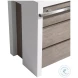 Westfall Bluff And White 3 Drawer Nightstand
