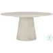 Alexa Beige and Tan 60" Round Dining Table