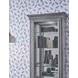 Medley Gray 2 Side Entry Door Accent Curio Cabinet with LED Lighting