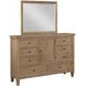 Riverdale Brown Dresser and Mirror