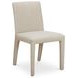 Monte Beige Performance Fabric Upholstered Dining Chair Set of 2