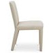 Monte Beige Performance Fabric Upholstered Dining Chair Set of 2