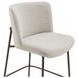 Early Beige Performance Fabric Upholstered Counter Height Stool