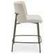 Early Beige Performance Fabric Upholstered Counter Height Stool