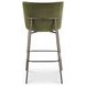 Early Green Upholstered Bar Stool