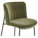 Early Green Upholstered Bar Stool