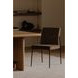 Danny Dark Brown Upholstered Dining Chair Set of 2