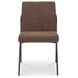 Danny Dark Brown Upholstered Dining Chair Set of 2
