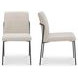 Danny Ivory Upholstered Dining Chair Set of 2