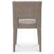 Joyce Light Brown Performance Fabric Upholstered Dining Chair Set of 2