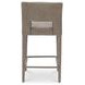 Joyce Light Brown Performance Fabric Upholstered Counter Height Stool