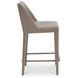 Joyce Light Brown Performance Fabric Upholstered Counter Height Stool
