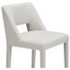 Joyce Beige Performance Fabric Upholstered Counter Height Stool