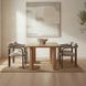 Cassidy Beige and Brown Performance Fabric Upholstered Dining Chair